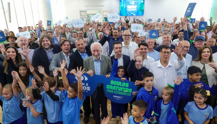 Estado lança 2ª fase do Programa Bons Olhos Paraná para atender mais 540 mil alunos